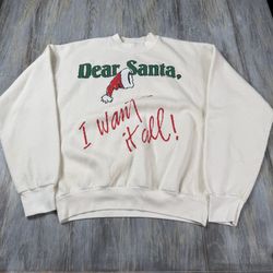 Vintage Santa Sweater