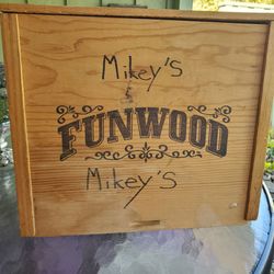 Wooden Blocks in Wooden Box