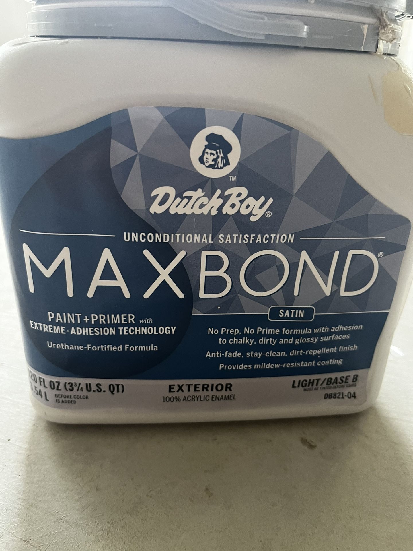 Dutch Boy MaxBond Exterior Satin Paint