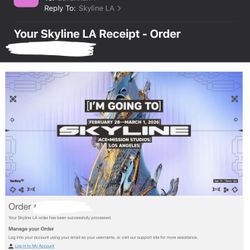 Skyline Ga 2 Day Tickets 