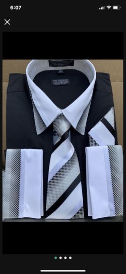 GIORGIO FERRARO 3 Pic Shirt W/ Cuffs