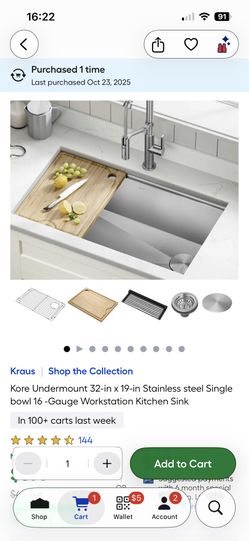 Kraus Sink