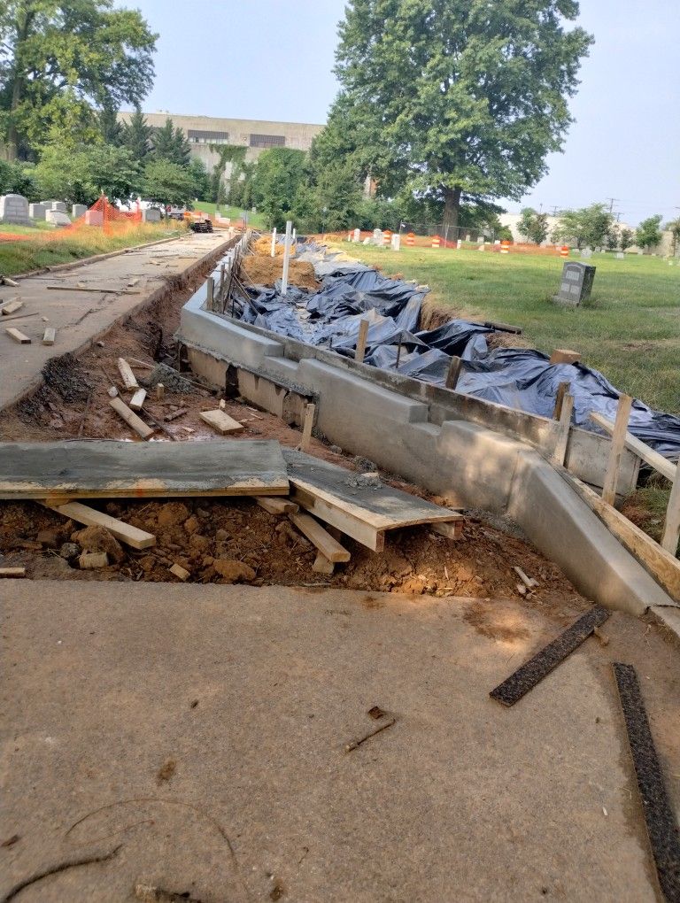 Concrete And Alphalt