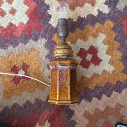 Vintage Mid Century Modern Art Deco Ceramic Lamp