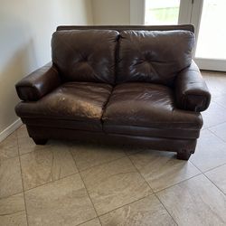 Free Leather Couches.  