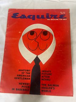VINTAGE Esquire may 1960