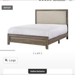King bed with Box