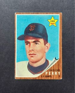 Vintage 1962 Topps #199 Gaylord Perry HOF RC. Negotiable