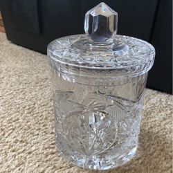 Crystal Jar Can Be Used For Candy Or Anything Else