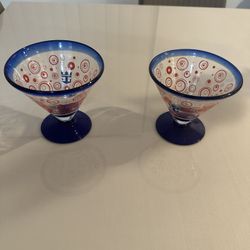 Decorative Glass Desert / Martini Style 