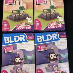 4 BLDR sets