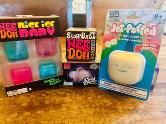 NeeDoh Squish Toy Bundle Set of 4