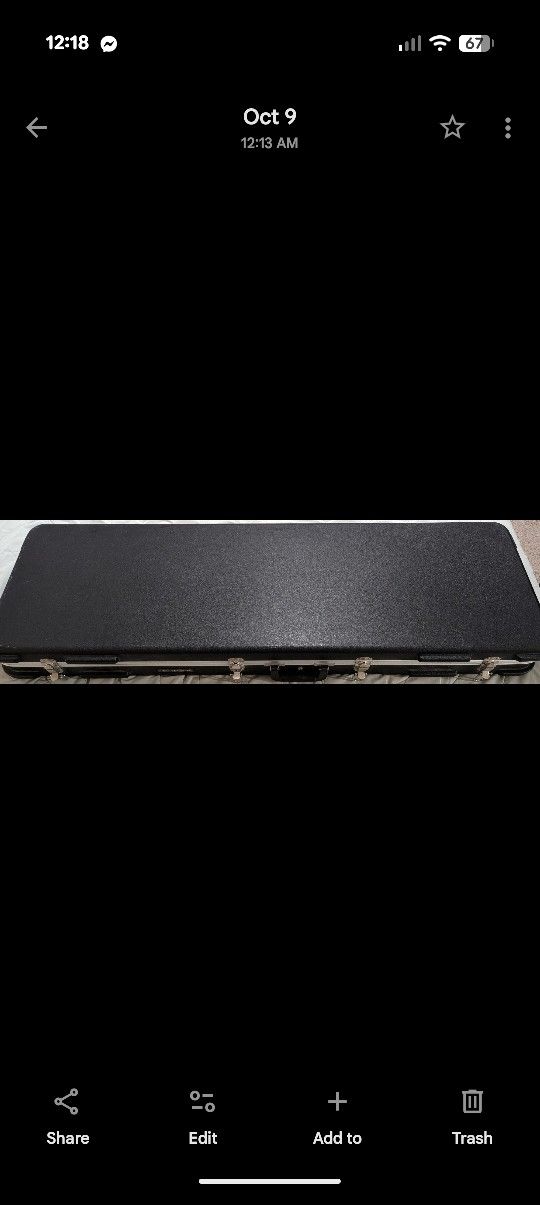 Roadrunner Bass Guitar Hardshell Case
