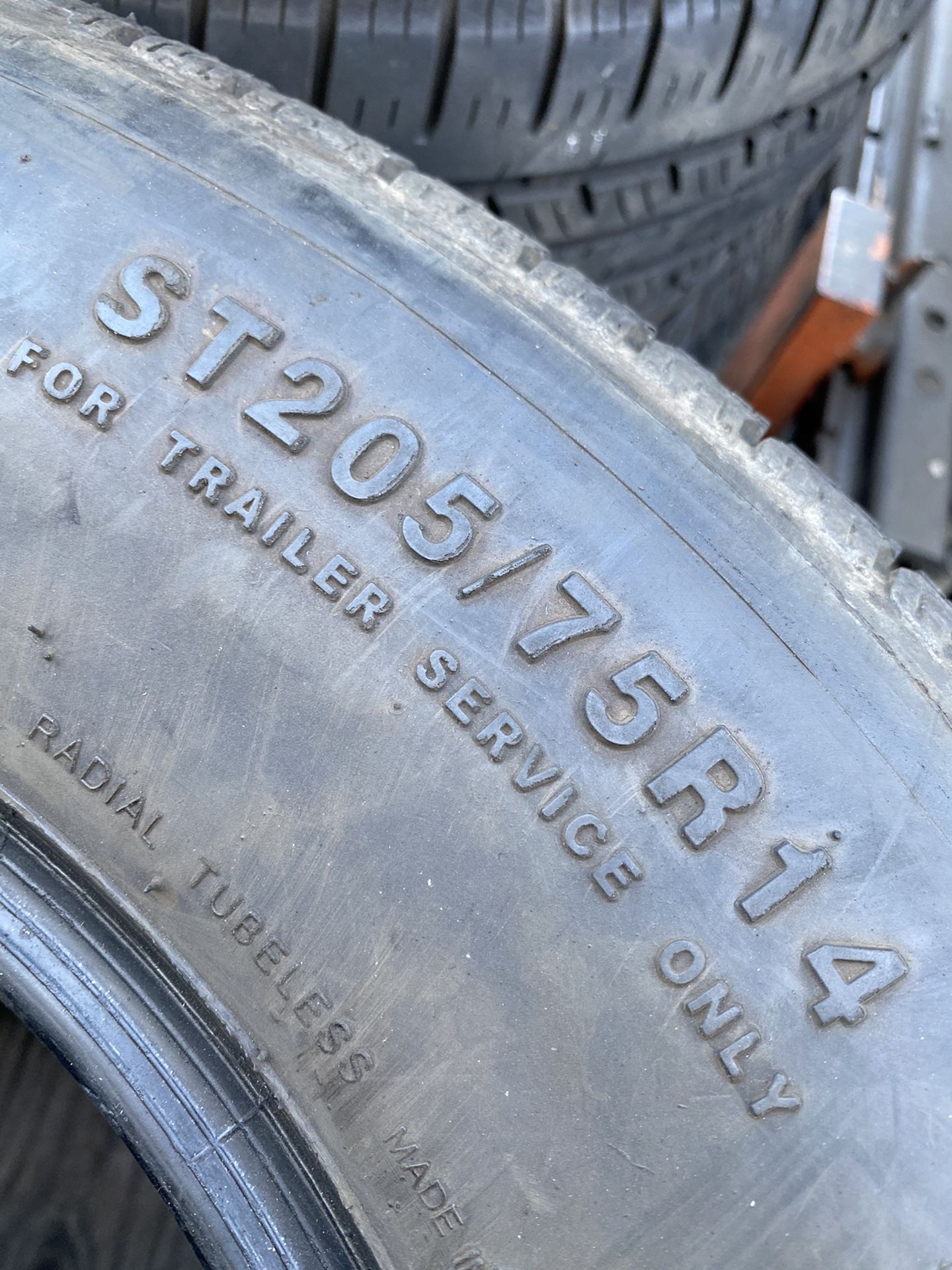 ST205/75/14 Trailer (2 Tires) $80.00/ Both