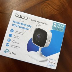 Tapo home security WiFi camera
