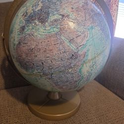 1970s  GLOBE 12" Diameter 