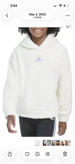Girls/Kids Adidas cozy hoodie