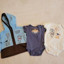 Wild West Baby Outfit 0-3 Months