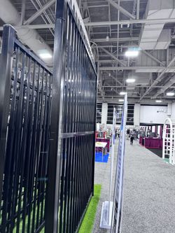10’ Tall Iron Fence Panel