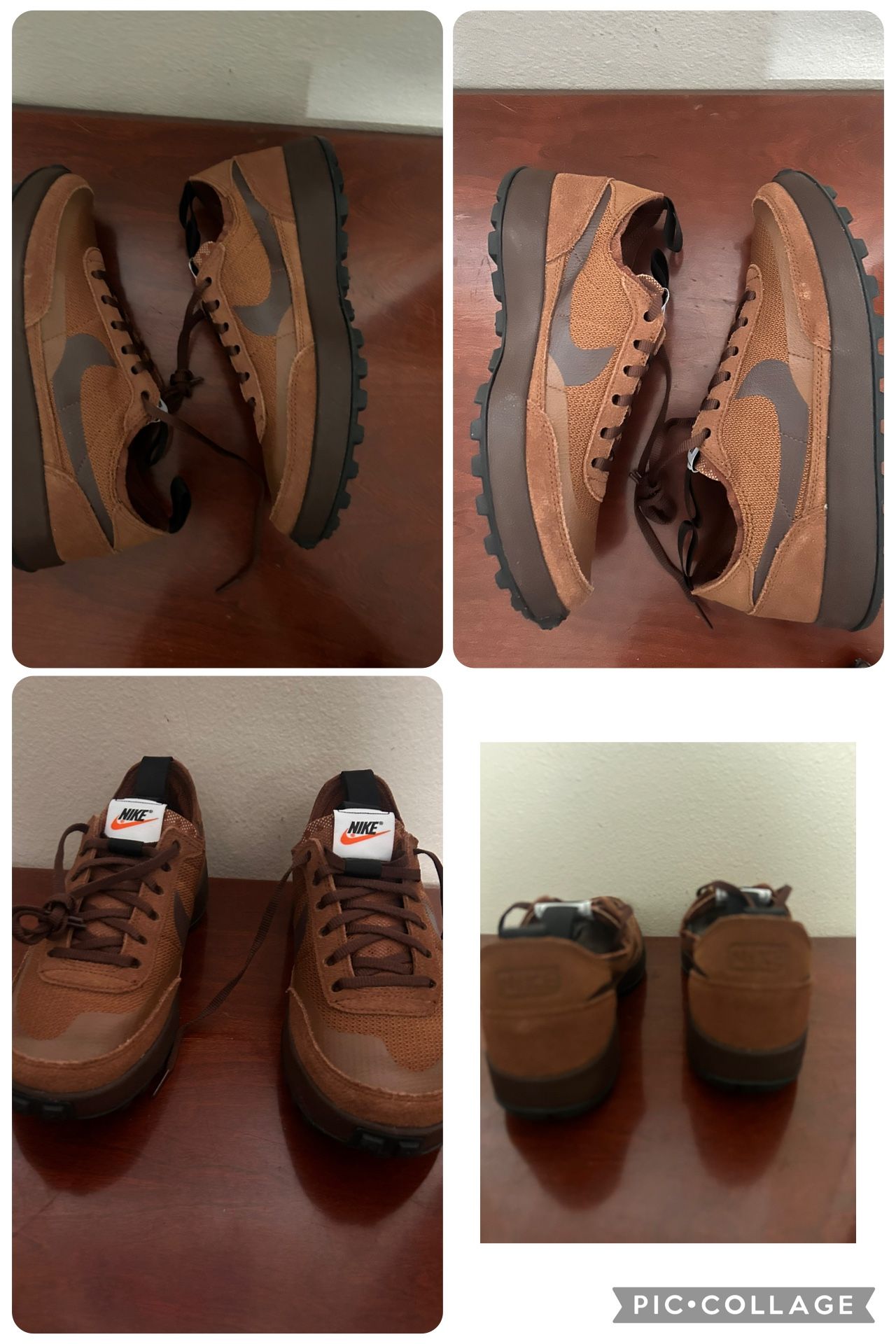 Size 8- NikeCraft General Purpose Shoe x Tom Sachs Low Brown