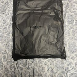 Black Essentials Hoodie