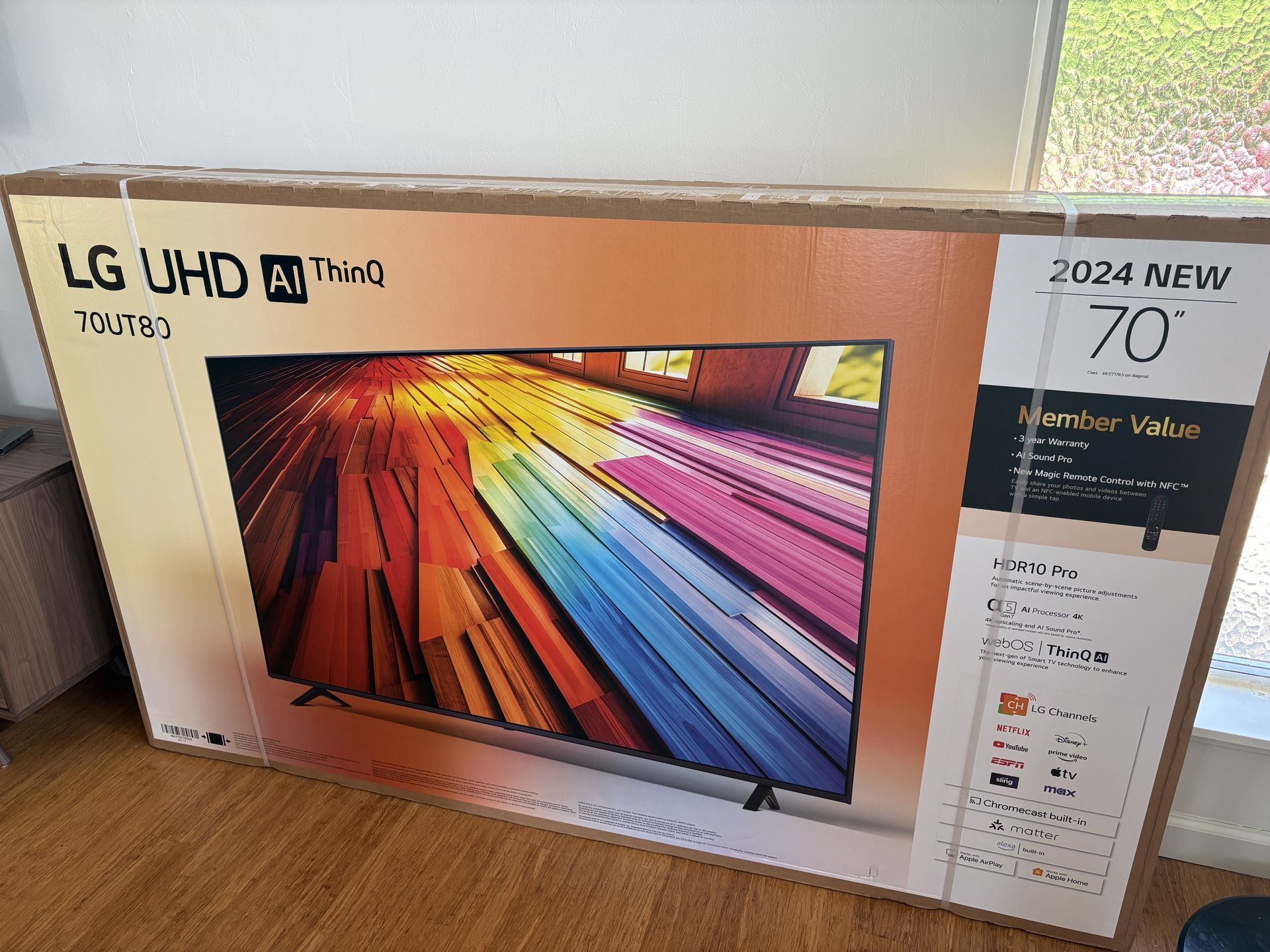 70in LG Smart TV Brand New in box
