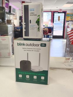 Doorbell with outdoor camera with sync module XR+ included advanced version brand new - On special cash deal $99