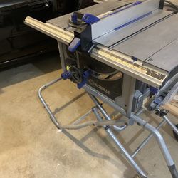 10” Kobalt  Table Saw With Stand