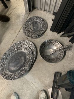 Wilton Pewter Platters