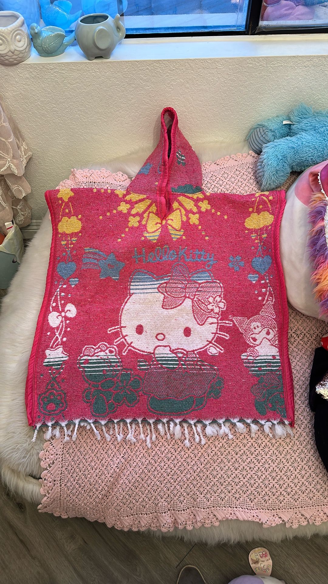 Hello Kitty Poncho Size 7