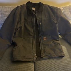 Carhartt Washed Duck Lined Coat 