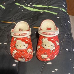 Hello Kitty crocs