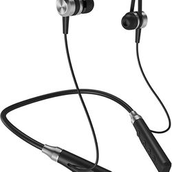 Magnetic Neckband Earbuds with Microphone 