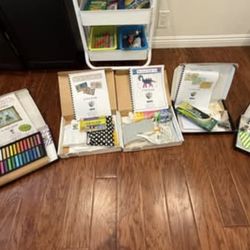 Moxie Box Art Kits 5 total complete kits