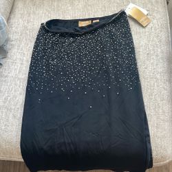Diana Buchman Beaded Skirt 