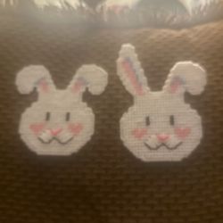 Handmade Bunny Magnets