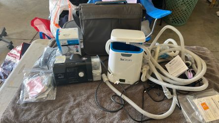 Sleep apnea machine and SOCLEAN