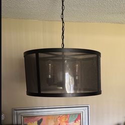 Black Chandelier Dining Lamp.