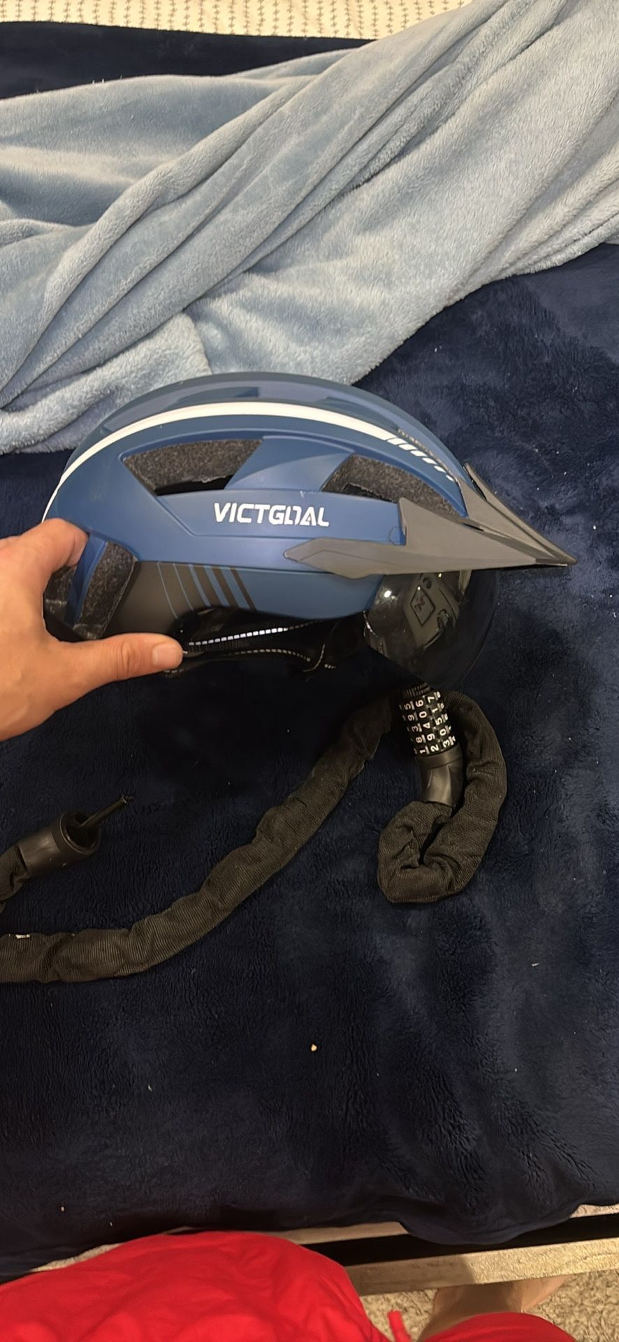 Bike Helmet With Lock