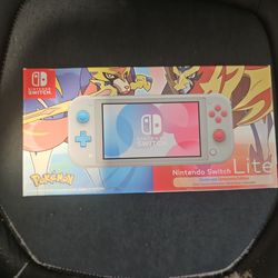 Nintendo Switch Lite Zician and Zamazenta Edition