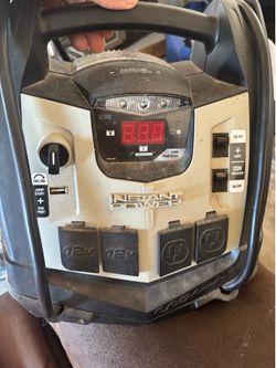 Jump starter and air compressor