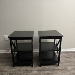 End Tables (2) (Black)
