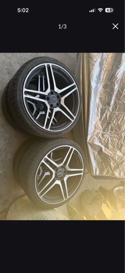 Mercedes-Benz AMG Wheels with Tires 20” staggered