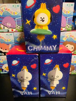 McDonald's BT21 BTS Happy Meal Van & Chimmy lot of 3.