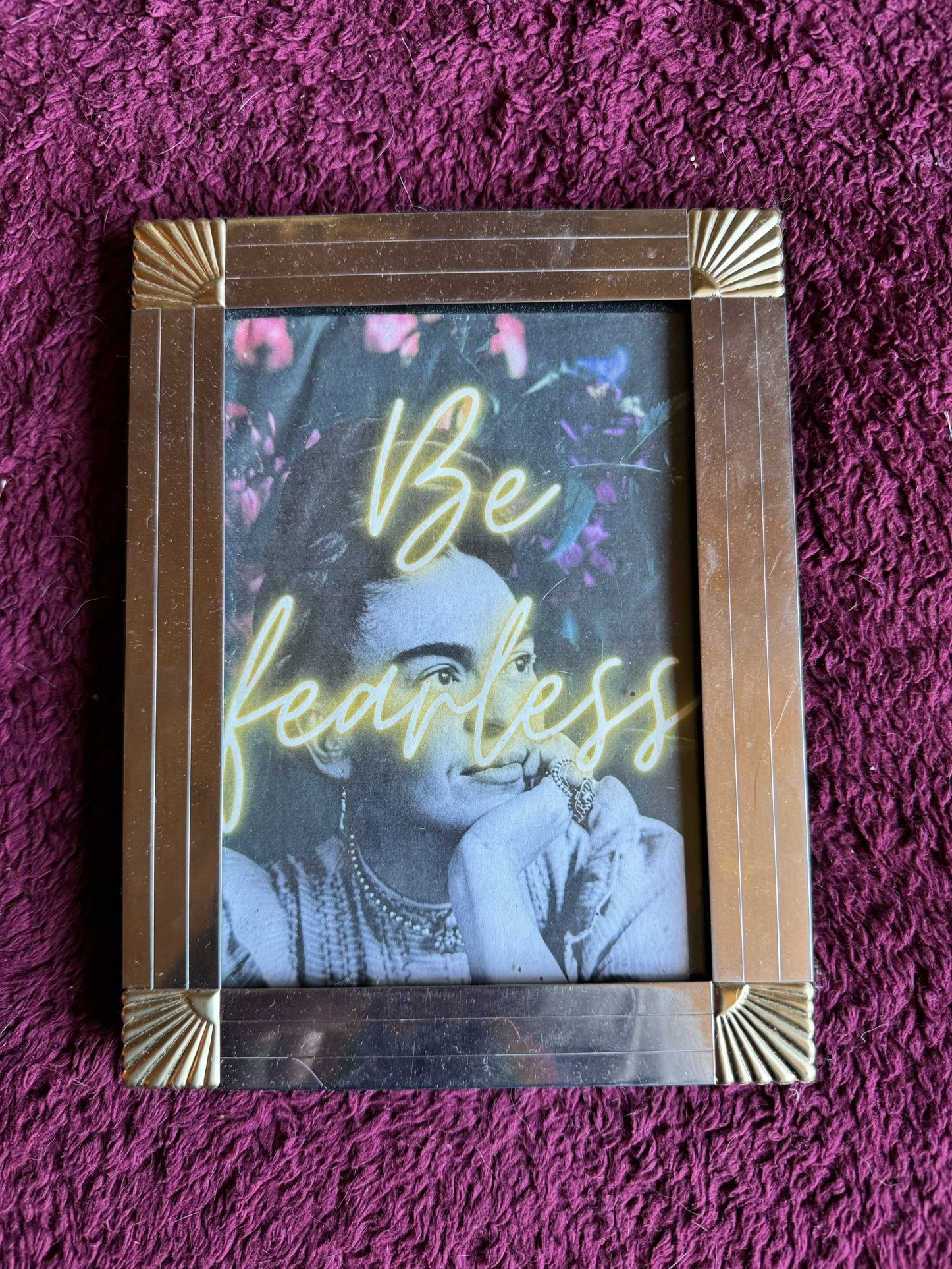Small Print In Vintage Frame