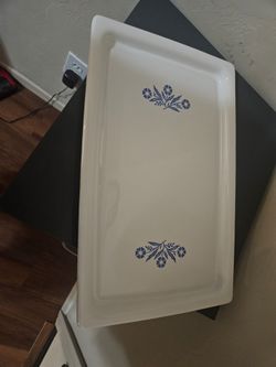 Corning Ware "Blue Cornflower" P-35-B Serving Tray