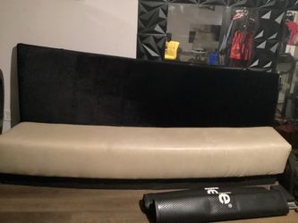 Black and Beige bench for restaurant or bar