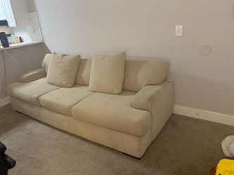 Kevin Charles Alpha 99” Sofa - Revolution Performance Fabric - Great Conditio