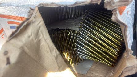 Boxes of 3 1/4in coil nails