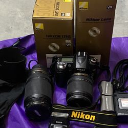 NIKON D90Camera TWO Lenses